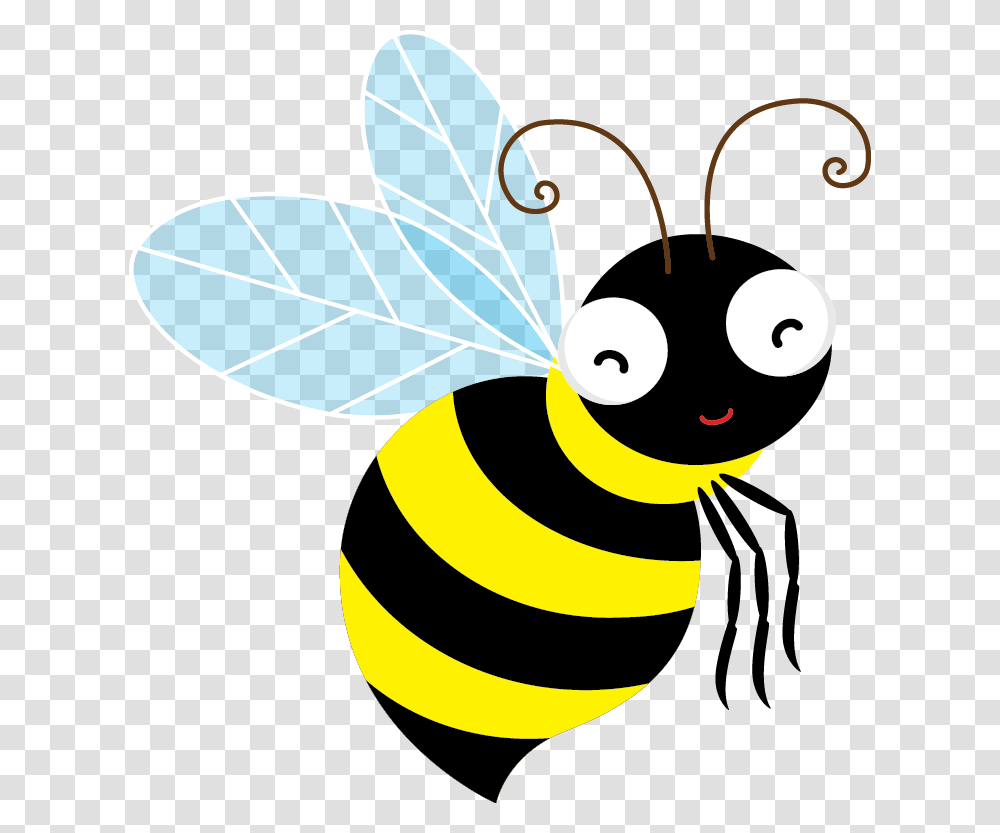 Kid Clipart Bee Background Bee Clipart, Wasp, Insect, Invertebrate, Animal Transparent Png
