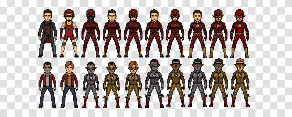 Kid Flash Evolution Concept Flash Evolution, Person, Human, Helmet, Clothing Transparent Png