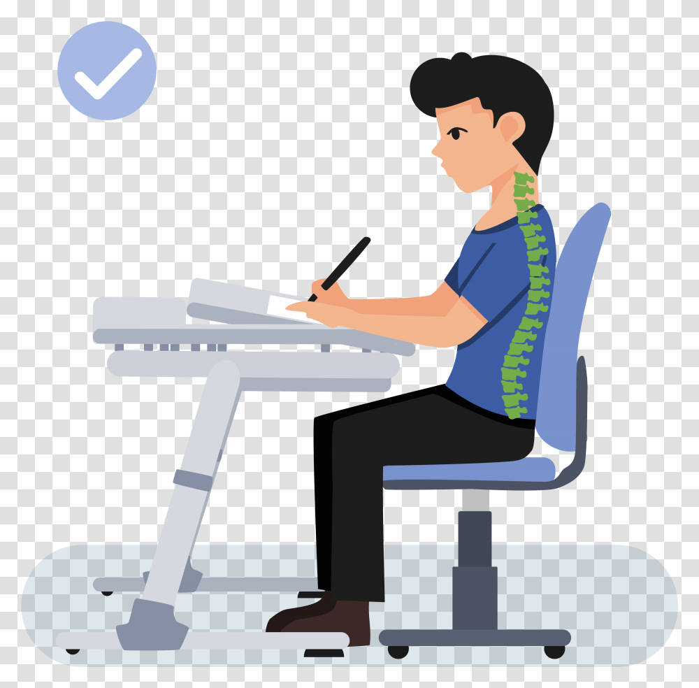 Kid Forced On Regular Desk Sitting, Person, Human, Standing, Teacher Transparent Png