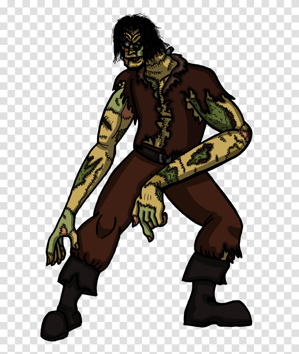 Kid Frankenstein Clipart The Monster, Skin, Person, Human, Tattoo Transparent Png