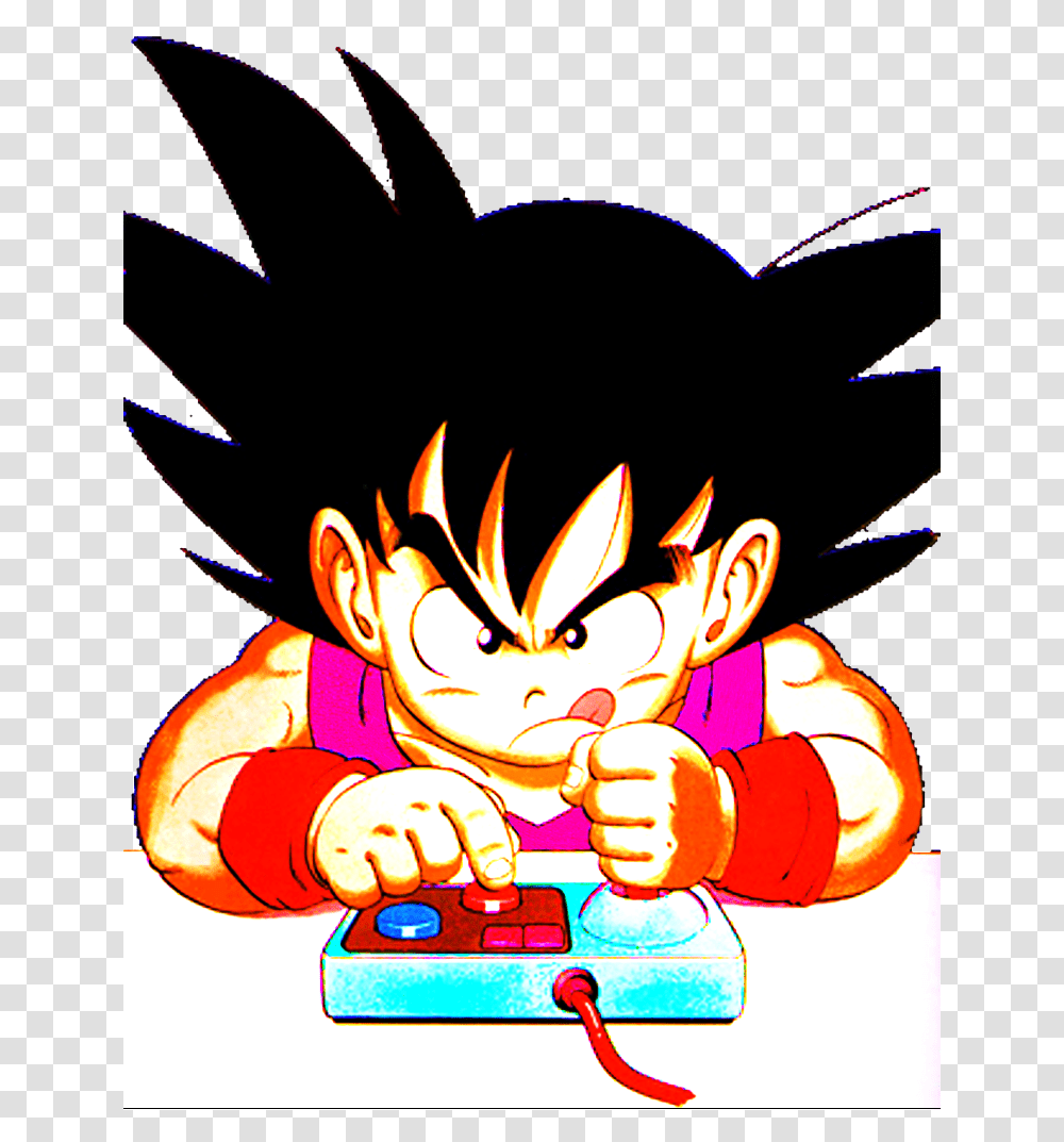 Kid Goku Aesthetic, Hand, Video Gaming Transparent Png