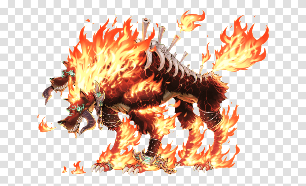 Kid Icarus Bosses, Fire, Flame, Bonfire, Dragon Transparent Png