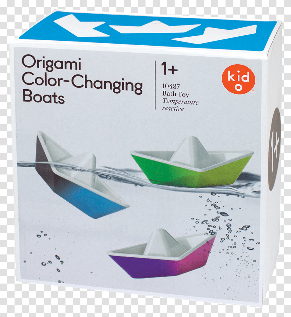 Kid O Origami Color Changing Boats Origami Color Changing Boats, Paper, Cardboard, Box Transparent Png