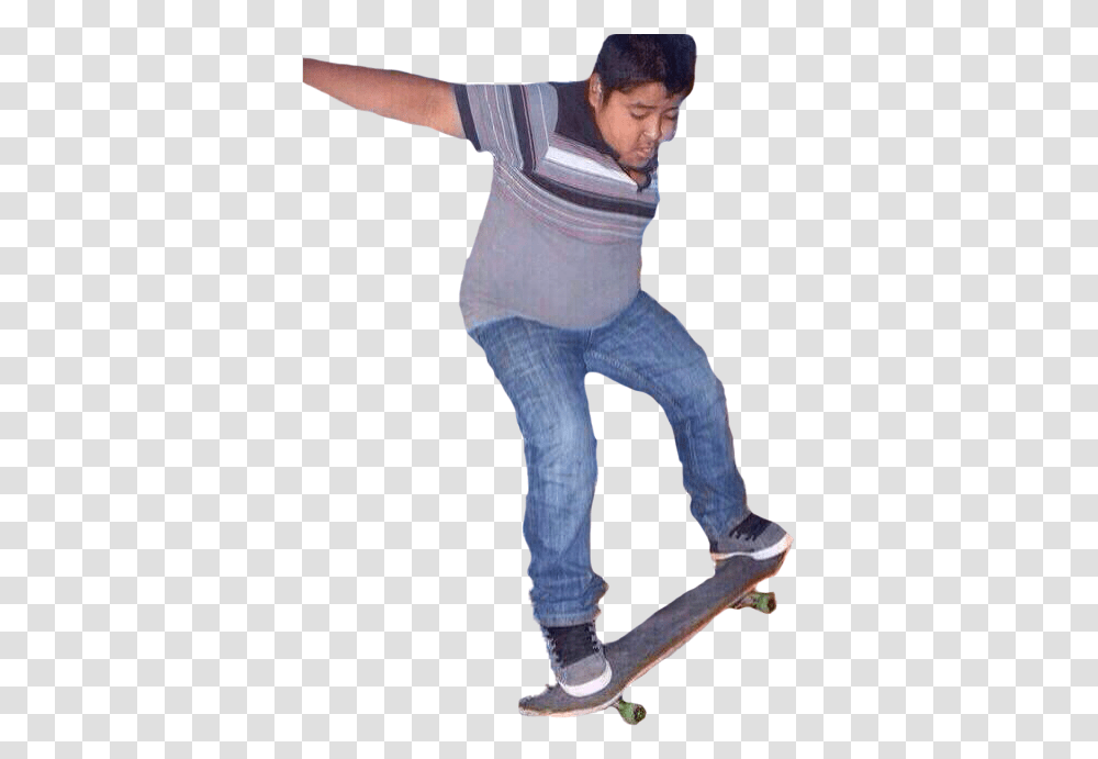 Kid On Skateboard, Pants, Person, Jeans Transparent Png