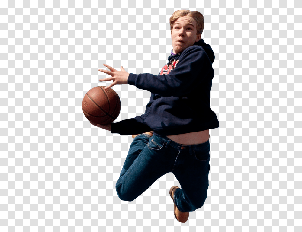 Kid Playing Basketball At Wichita Sports Forum Dribble Basketball, Person, People, Team Sport, Sphere Transparent Png