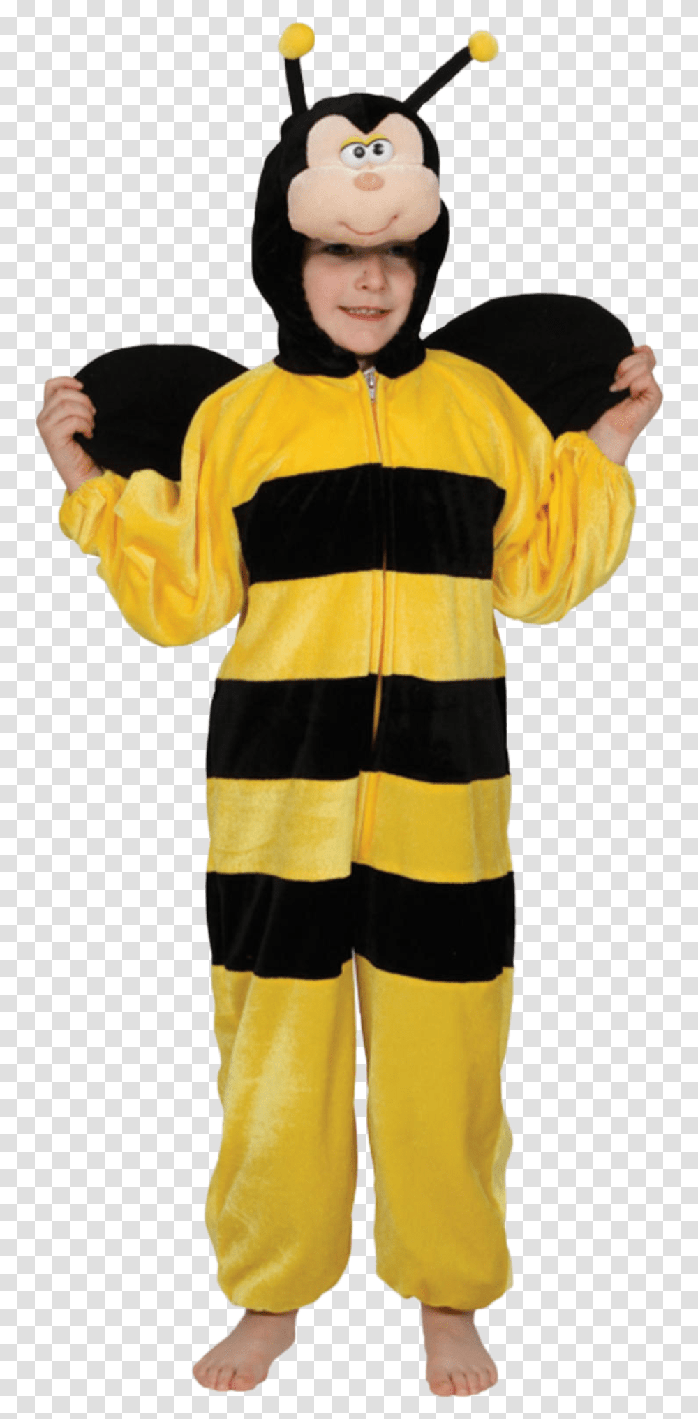 Kid's Buzzing Bumble Bee Costume Boy Bumble Bee Costume, Apparel, Coat, Person Transparent Png