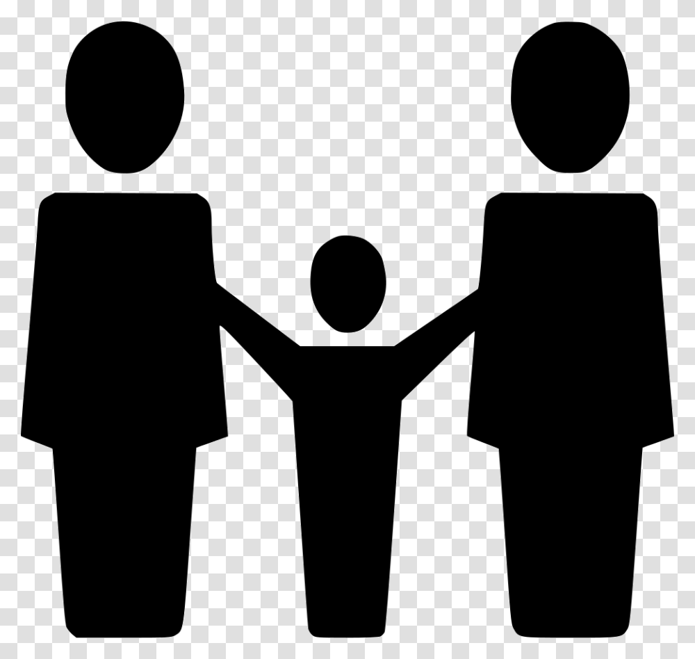 Kid Standing, Hand, Holding Hands, Crowd Transparent Png