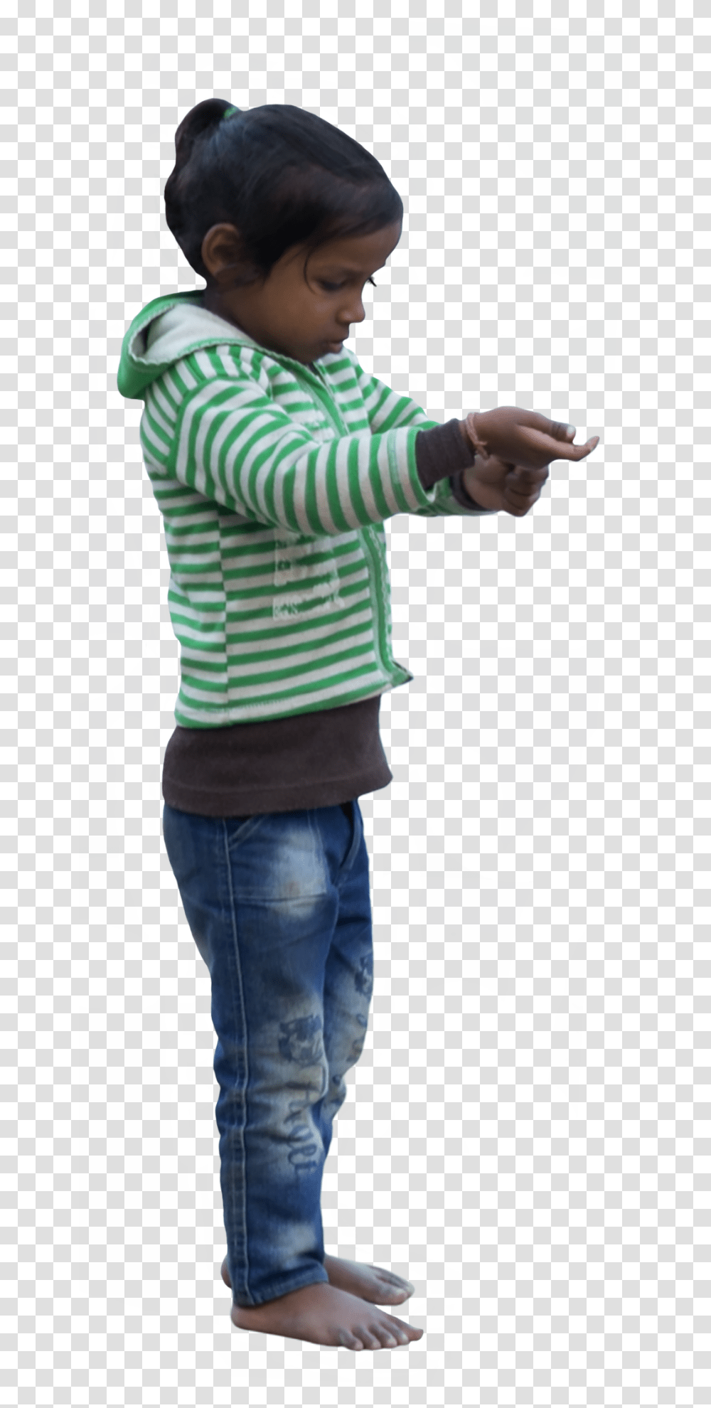Kid Standing Indian People, Pants, Person, Human Transparent Png