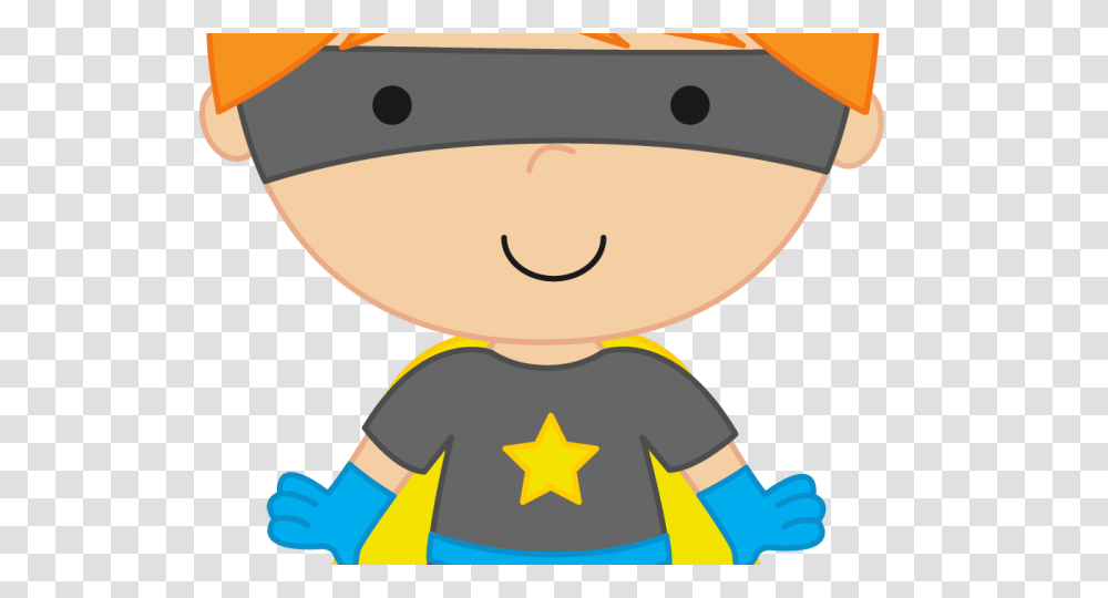 Kid Superhero Clipart, Star Symbol Transparent Png