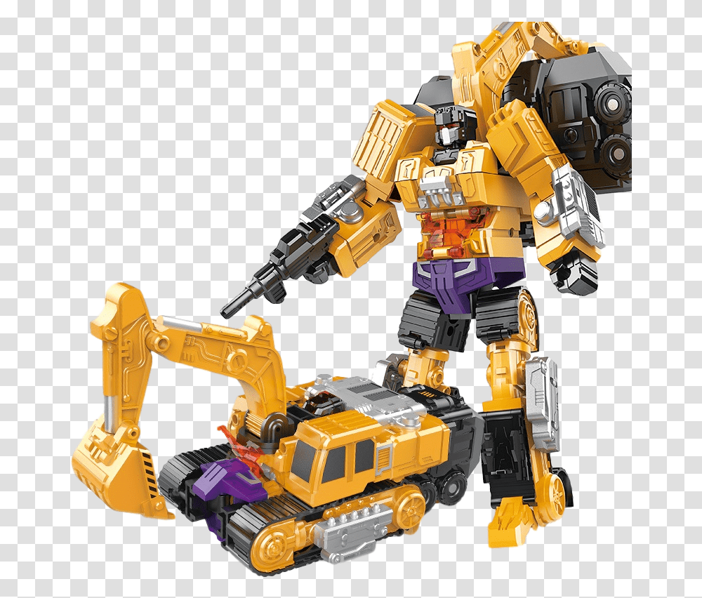 Kid Toy Truck Bulldozer Deformation Robot, Apidae, Bee, Insect, Invertebrate Transparent Png