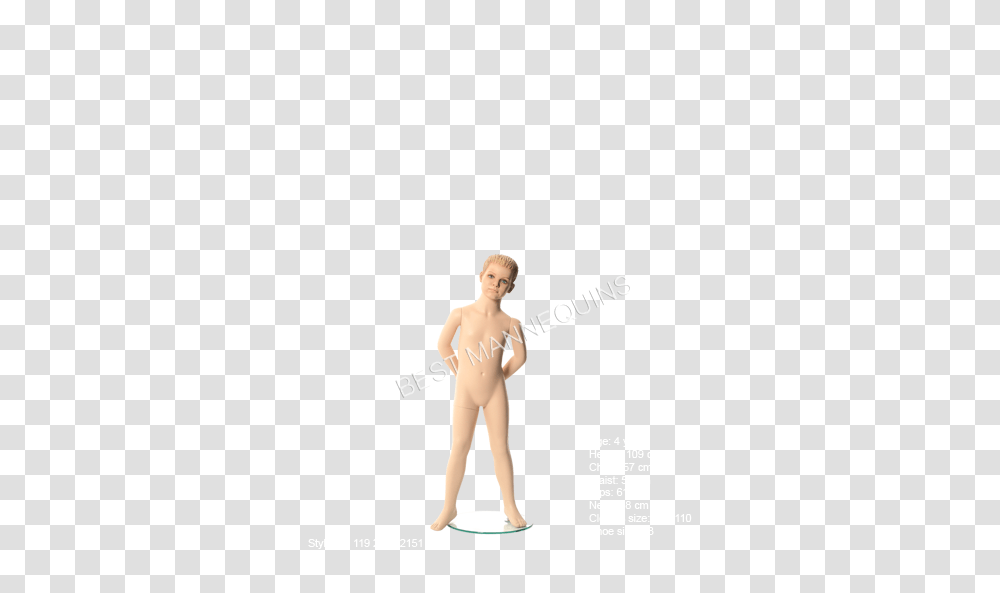 Kid Window Mannequin Sculpted Hair Boy Years Skin Colour, Person, Standing, Female, Latex Clothing Transparent Png