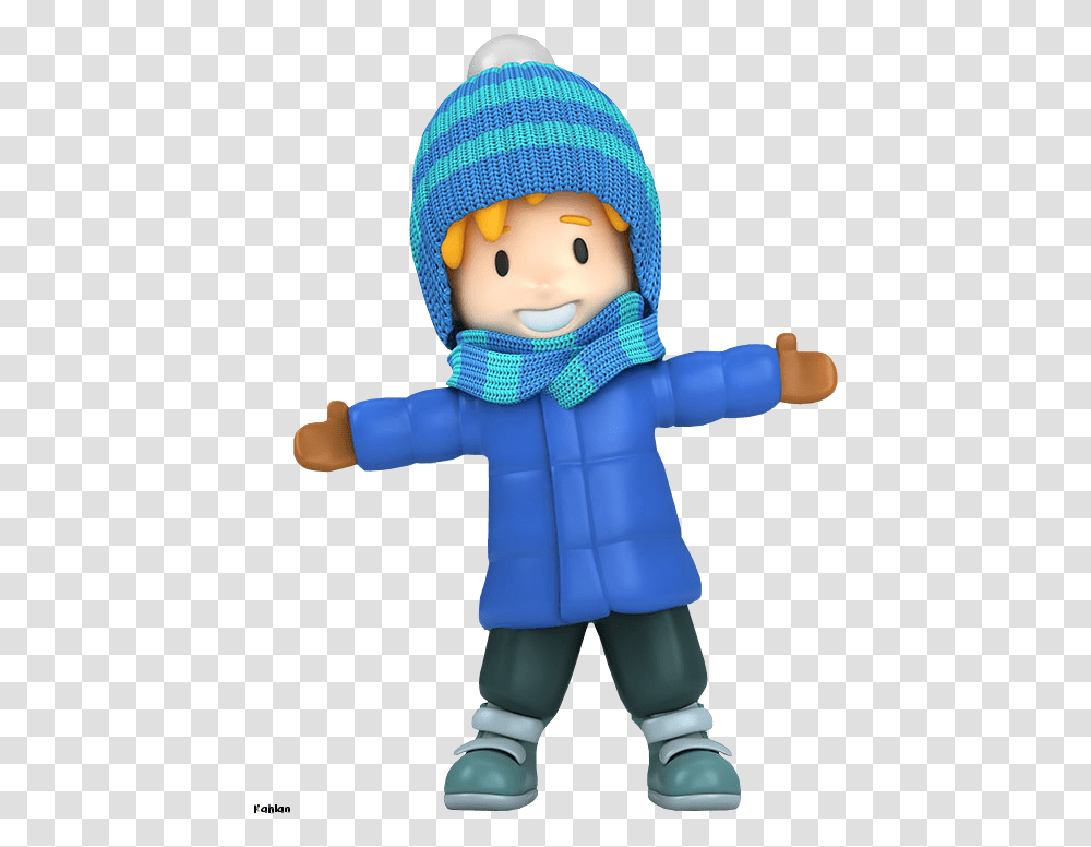 Kid Winter Clipart Dressed For Winter Clip Art, Clothing, Apparel, Toy, Hat Transparent Png