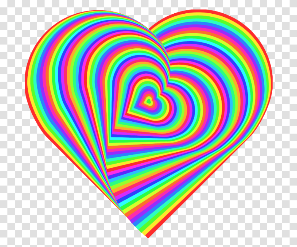 Kidcore Rainbow Grudge Aesthetic Soft Cute, Balloon, Light, Heart, Spiral Transparent Png