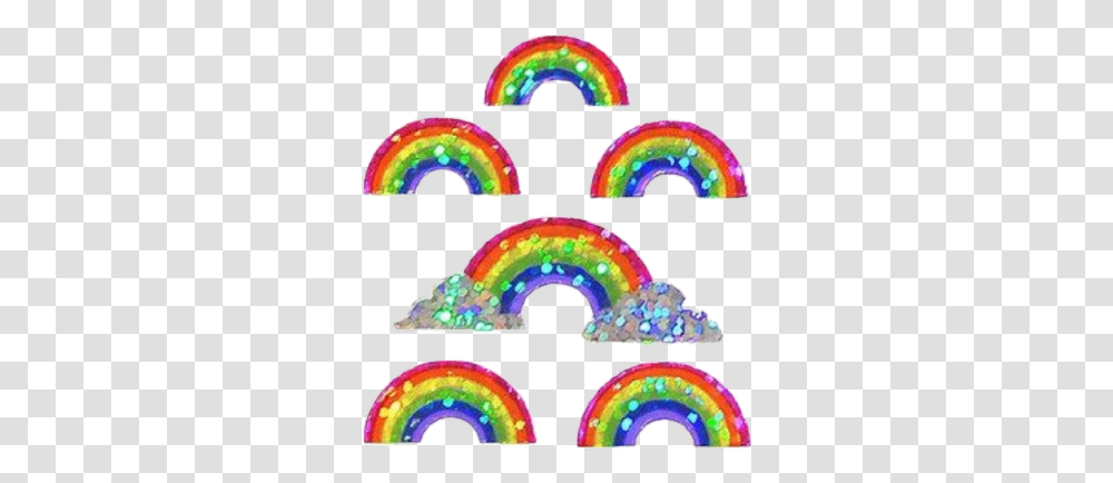 Kidcore Rainbow Grudge Aesthetic Soft Cute Circle, Dye, Person, Human, Crowd Transparent Png