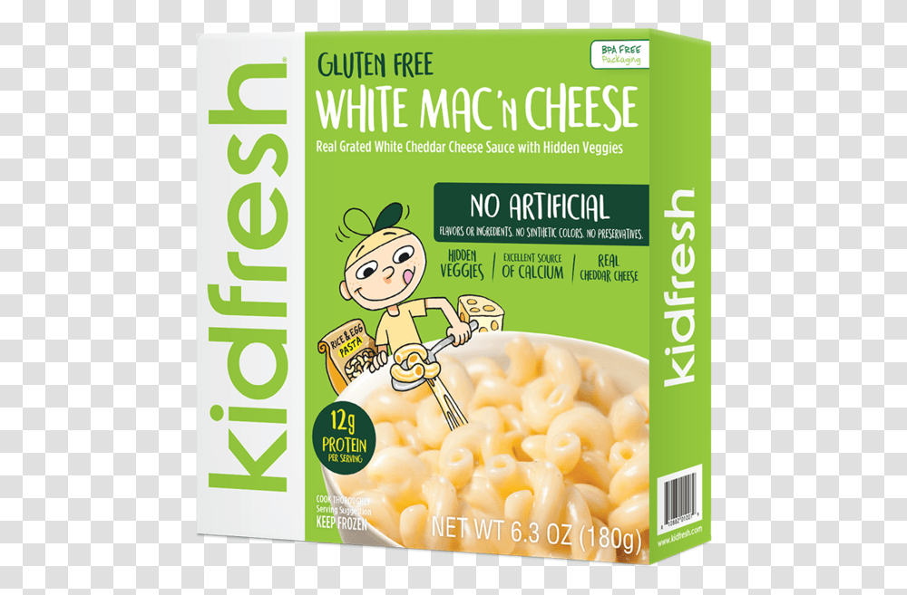 Kidfresh Mac N Cheese, Macaroni, Pasta, Food, Flyer Transparent Png