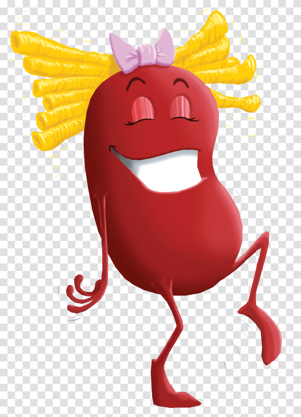 Kidney Character Dancing Thank You Kidney Animation, Plant, Food, Mouth, Outdoors Transparent Png