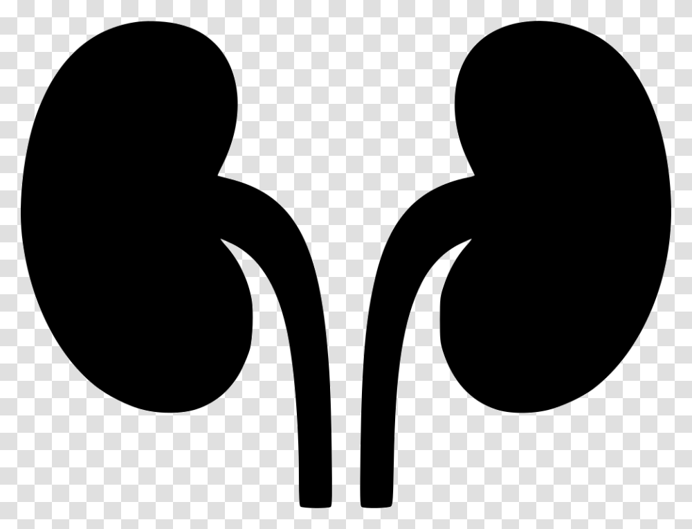 Kidneys Icon Free Download, Stencil, Silhouette Transparent Png