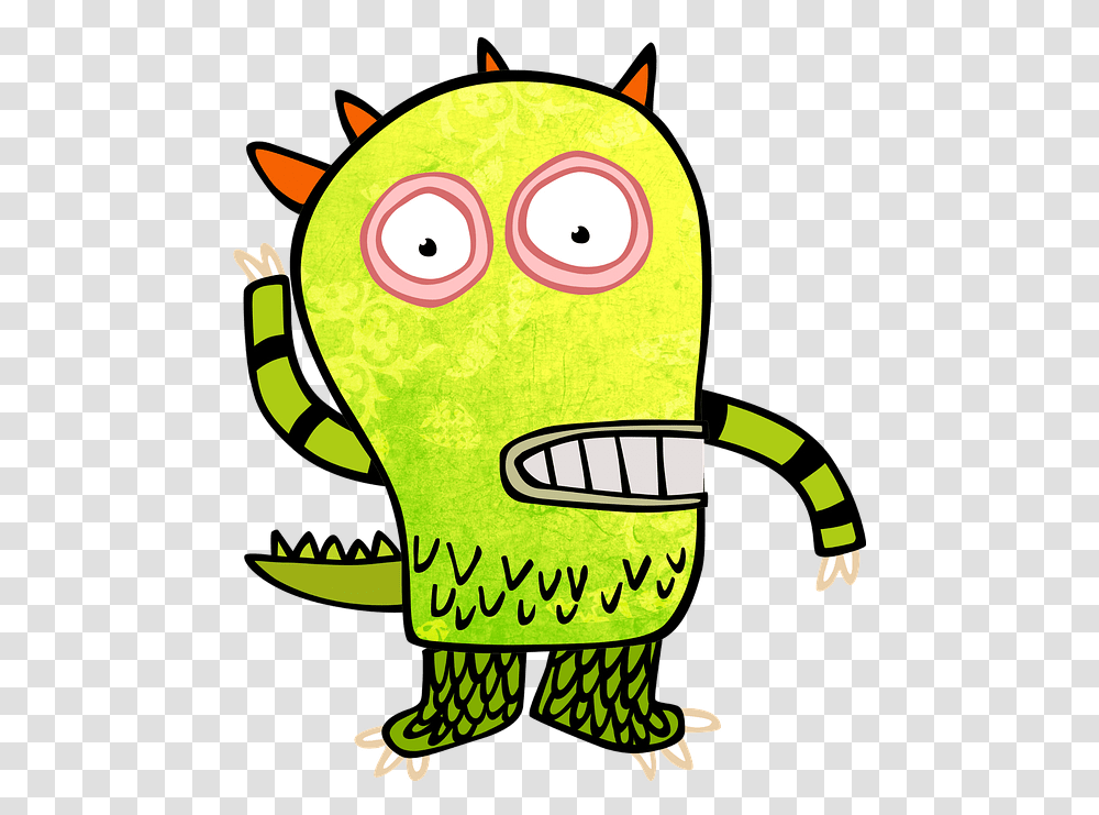 Kids Art Monster, Animal, Insect Transparent Png