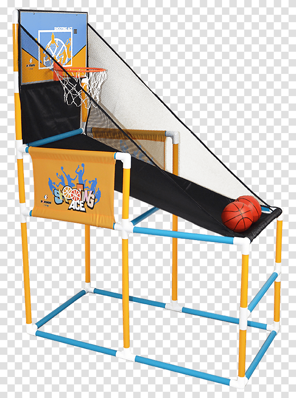 Kids Basketball Hoop Arcade Game Games & Hobbies > Games Horizontal, Trampoline, Handrail Transparent Png