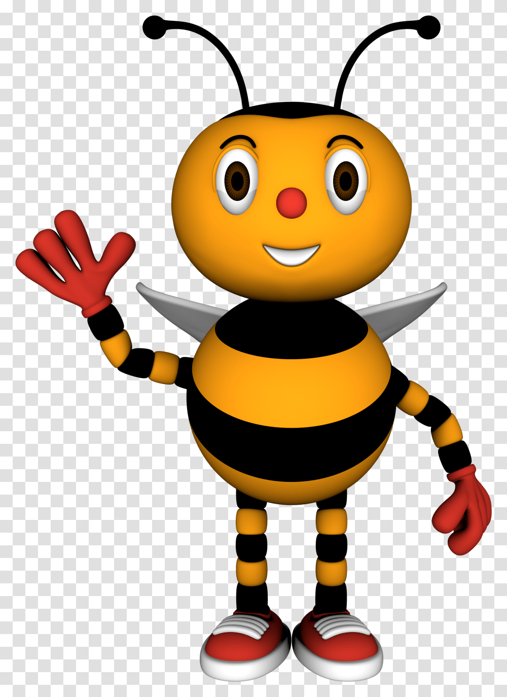 Kids Bee Happy Bee, Toy, Animal, Insect, Invertebrate Transparent Png