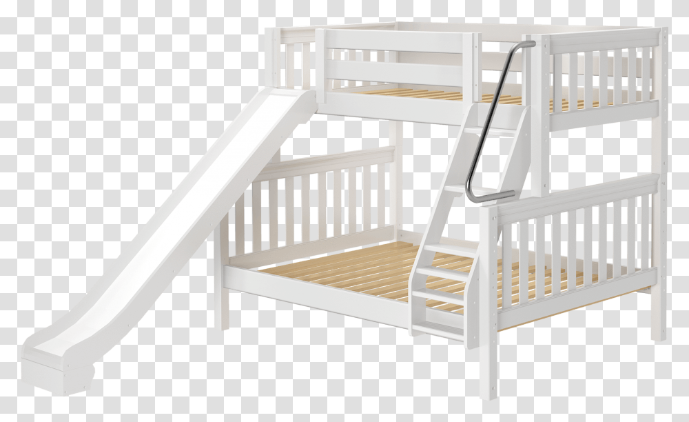 Kids Bunk Beds With Slide, Furniture, Crib, Toy Transparent Png