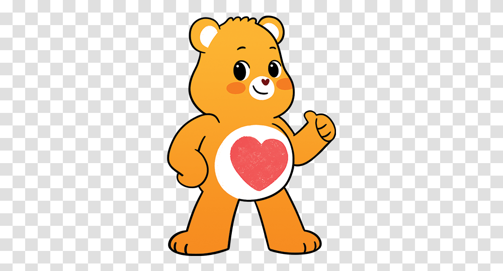 Kids Care Bears Tender Heart Bear Unlock, Food, Ketchup Transparent Png