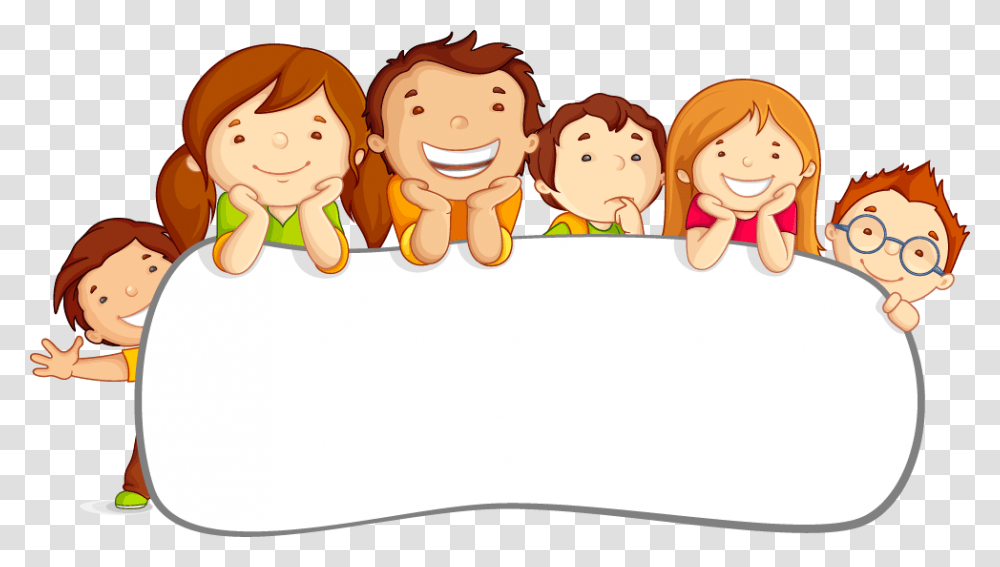 Kids Clipart, Drawing, Crowd, Face, Food Transparent Png