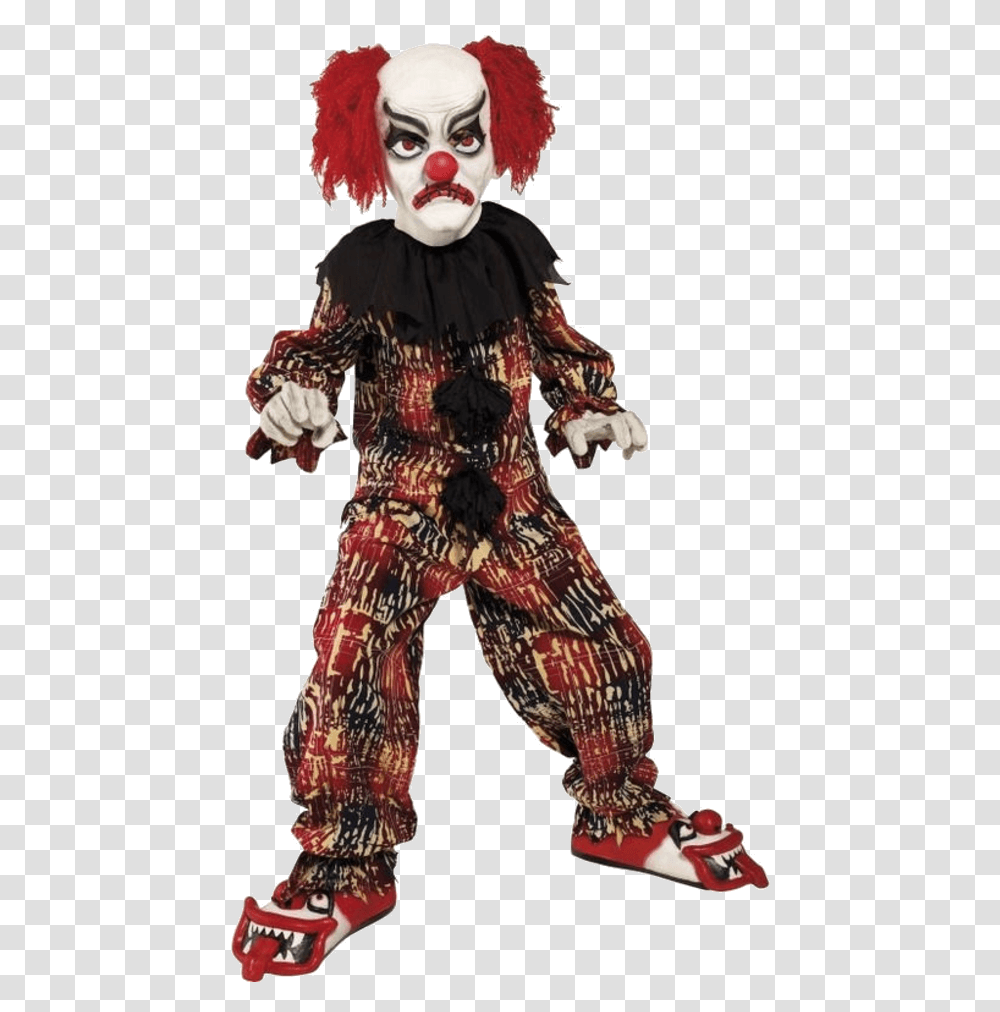Kids Clown Halloween Fancy Dress, Person, Costume, Performer Transparent Png