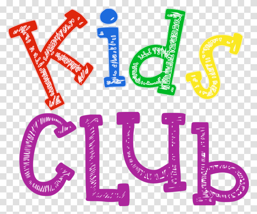 Kids Club Logo Kids Klub, Alphabet, Number Transparent Png