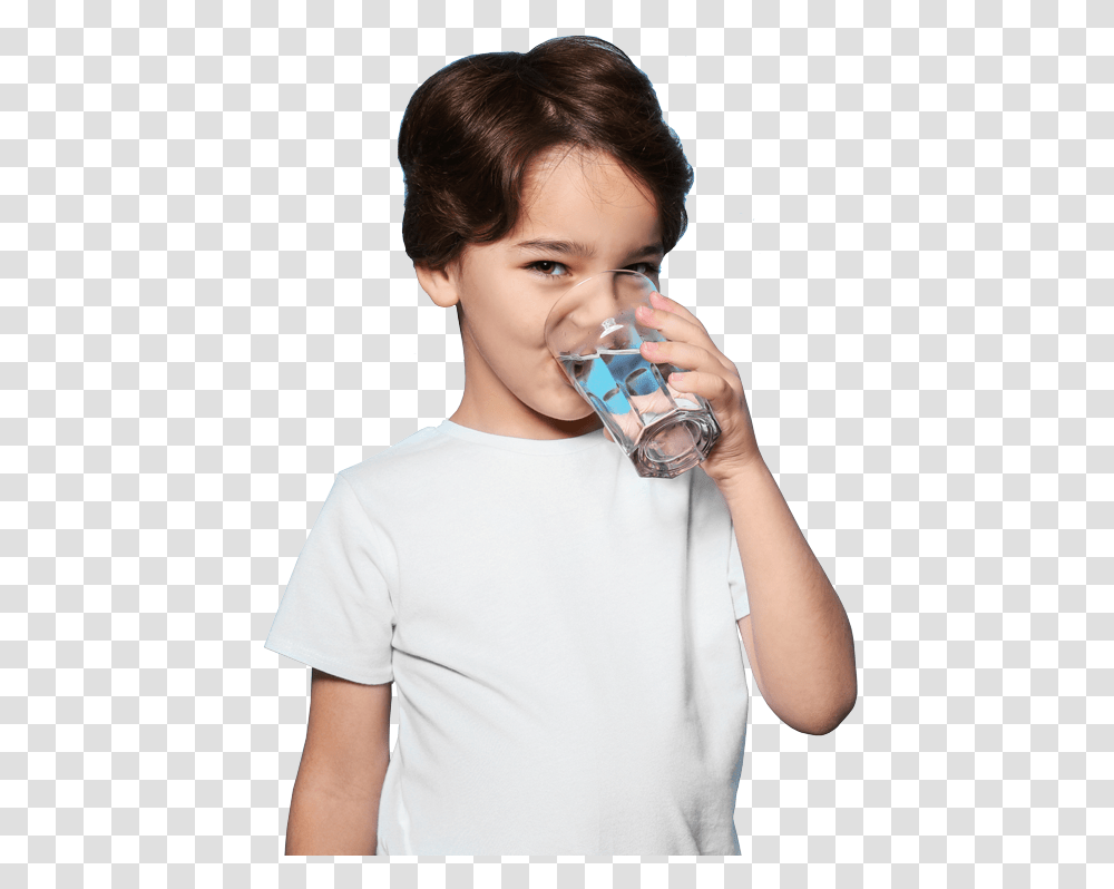Kids Drinking Water From Glass, Person, Human, Beverage Transparent Png