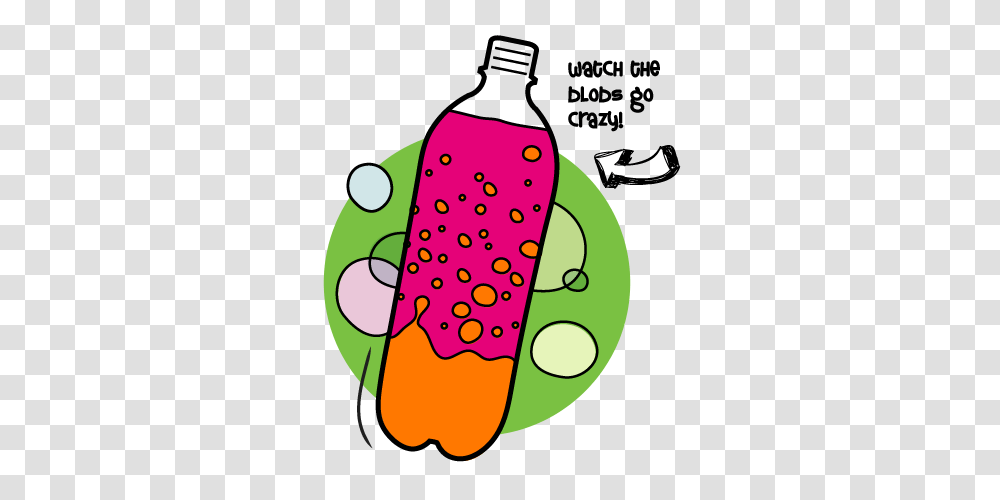 Kids Experiments Blobs In A Bottle Fruit Burst From Del Monte, Green Transparent Png