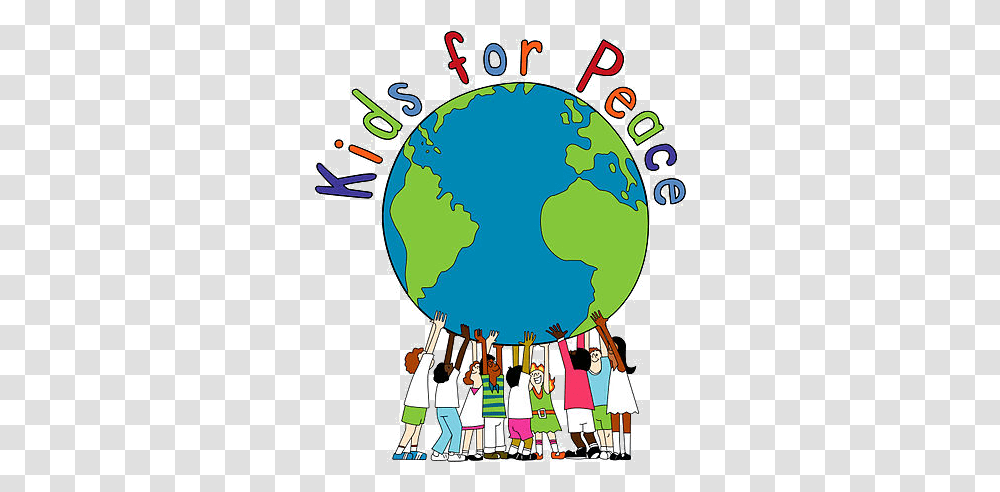 Kids For Peace Final Kids For Peace, Outer Space, Astronomy, Universe, Planet Transparent Png