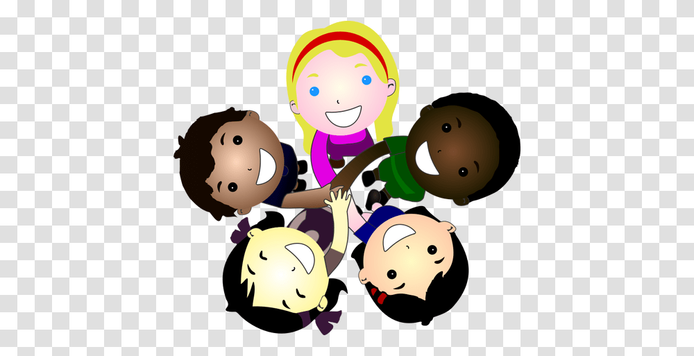 Kids Free Clipart, Crowd, Face, Giant Panda, Huddle Transparent Png