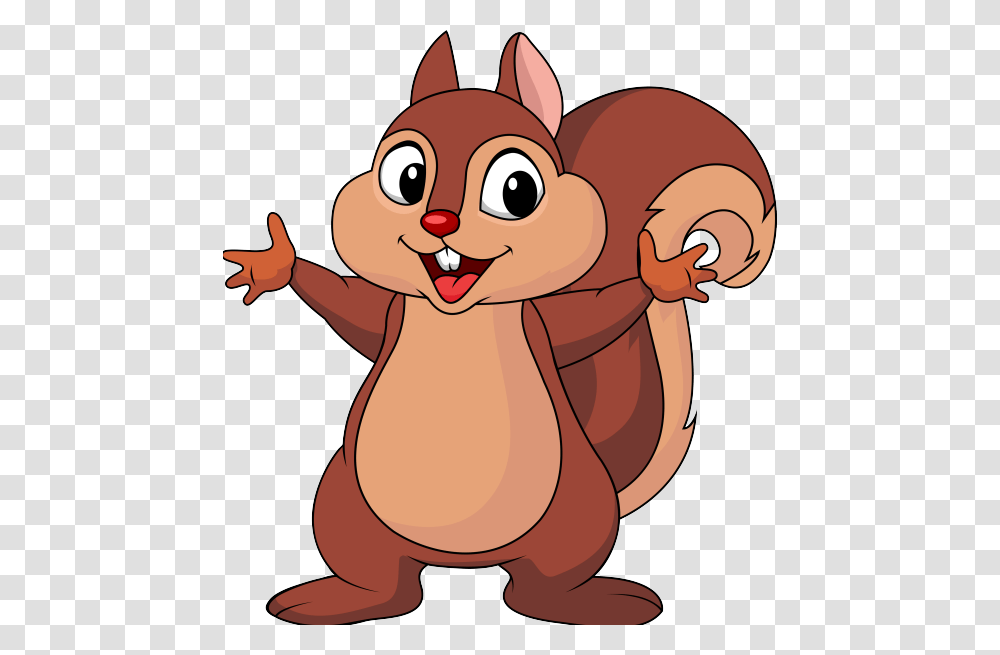 Kids Fun Town Squirrel Squirrel Cartoon, Animal, Mammal, Wildlife, Beaver Transparent Png