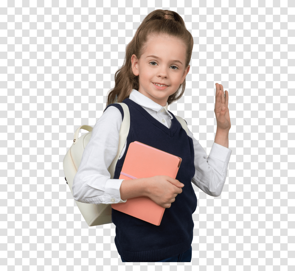 Kids Girl, Person, Human, Female, Student Transparent Png