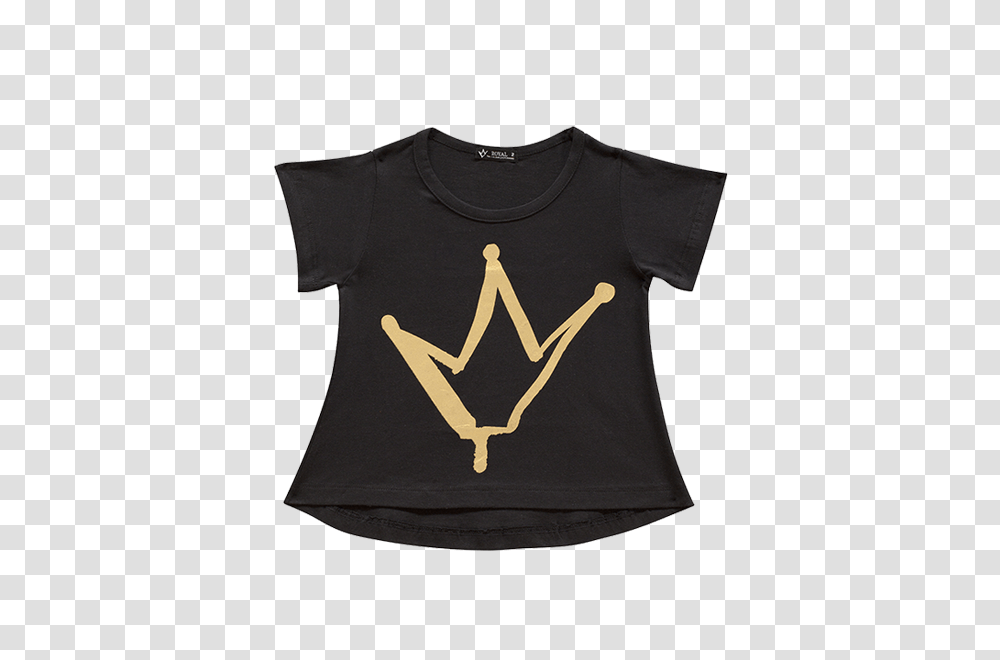 Kids Gold Crown Tee, Hook, T-Shirt, Apparel Transparent Png