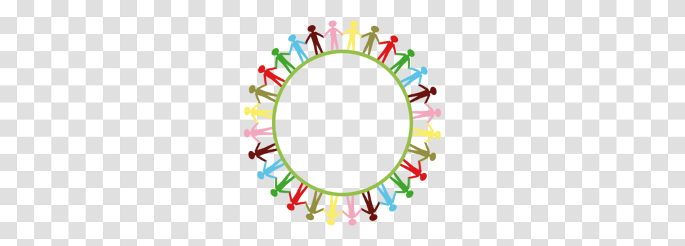 Kids Holding Hands Clipart, Rug, Crowd Transparent Png