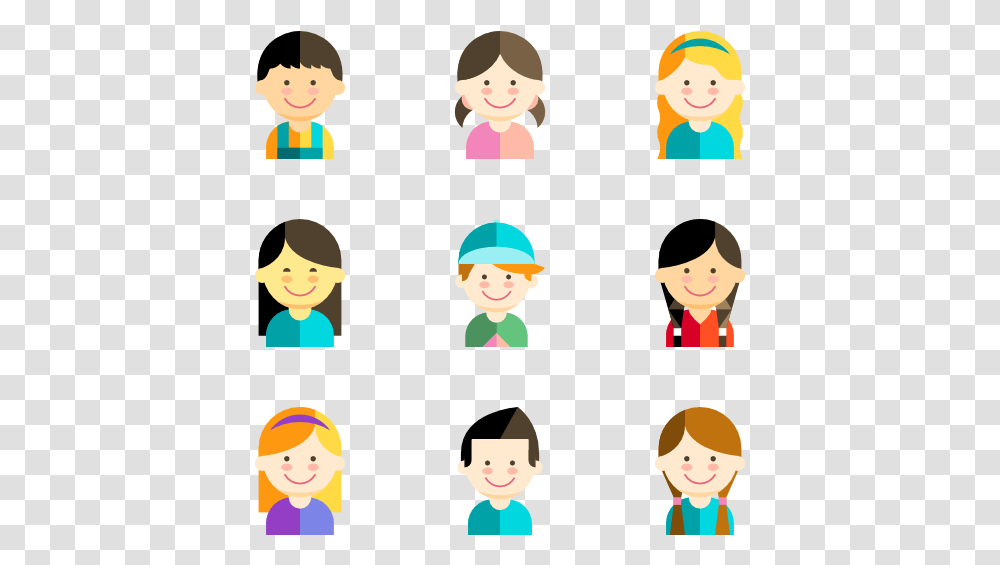 Kids Icons, Person, Face, Elf, Head Transparent Png