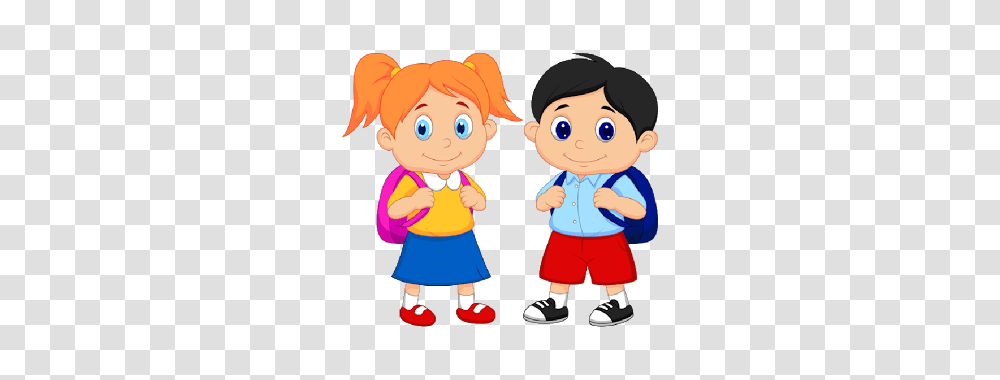 Kids In School Cartoon, Person, People, Female, Girl Transparent Png