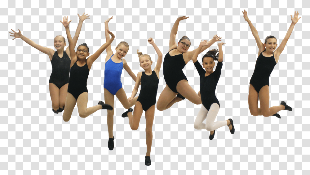 Kids Jumping In Dance, Person, Human, Ballet, Ballerina Transparent Png