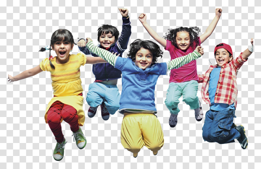Kids Jumping Kids Jumping, Person, People, Leisure Activities, Dance Pose Transparent Png