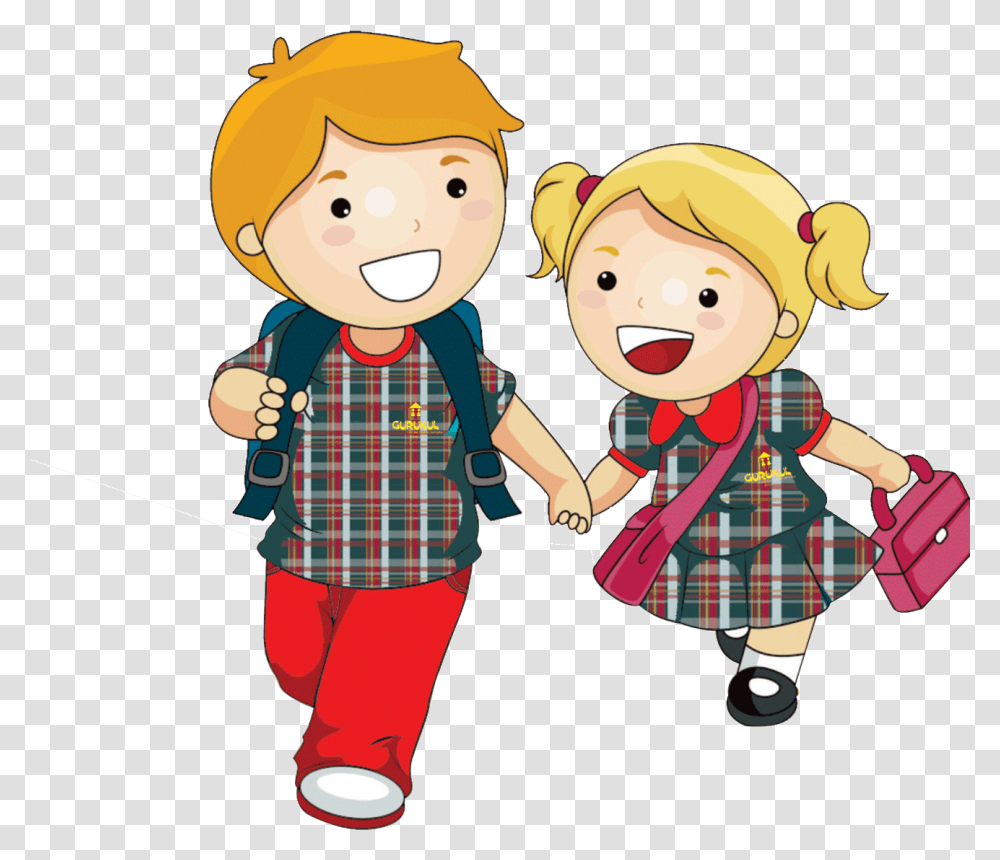 Kids Kids Gif Student Cartoon, Person, Human, People, Hand Transparent Png