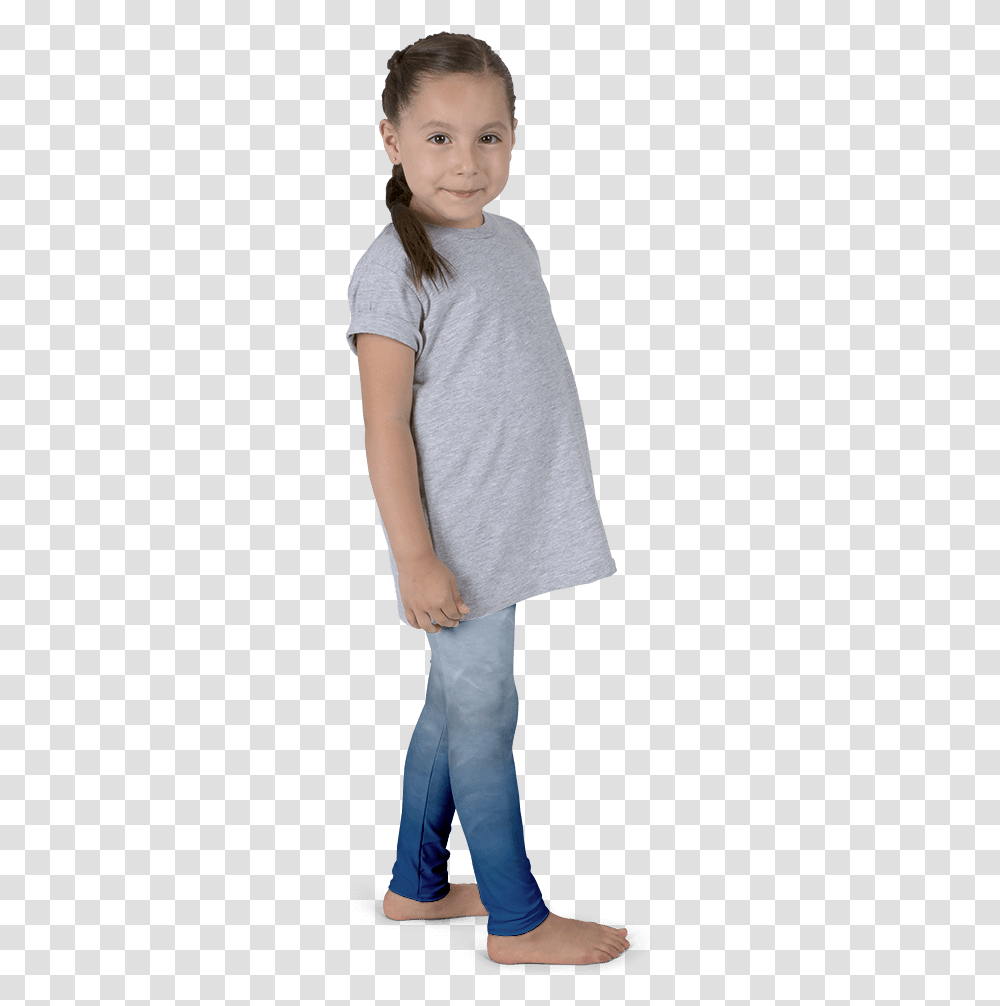 Kids Leggings Mockup, Apparel, Sleeve, Person Transparent Png