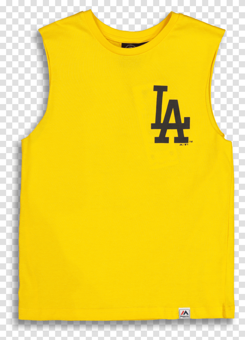 Kids Los Angeles Dodgers Hydarn Muscle Gold Active Tank, Bib Transparent Png