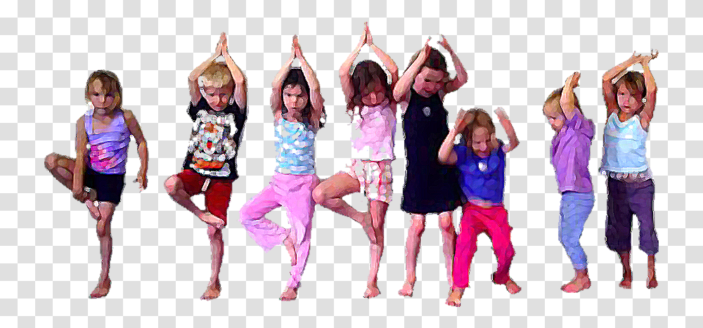 Kids Meditating Yoga, Dance Pose, Leisure Activities, Person, Human Transparent Png