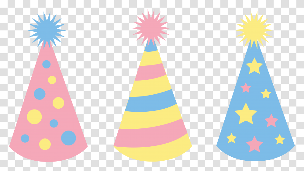 Kids Party Clip Art, Apparel, Party Hat, Cone Transparent Png