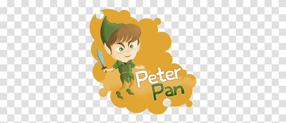 Kids Peter Pan Art Wall Decal Elf, Green, Plant, Graphics, Legend Of Zelda Transparent Png