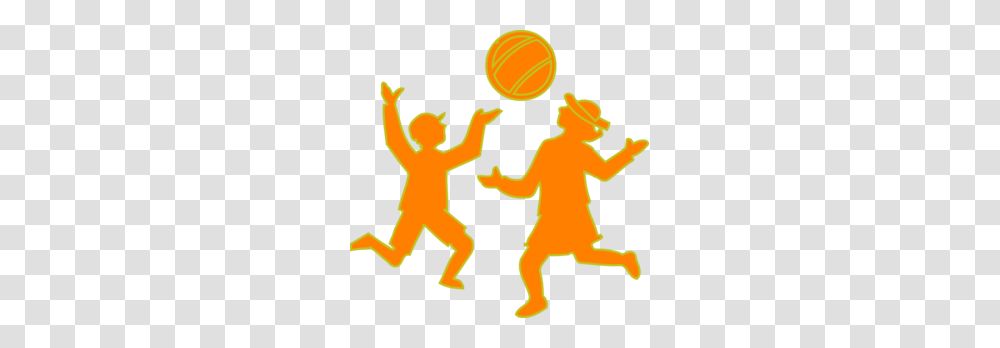 Kids Playing Ball Clip Art, Person, Human, Poster, Advertisement Transparent Png