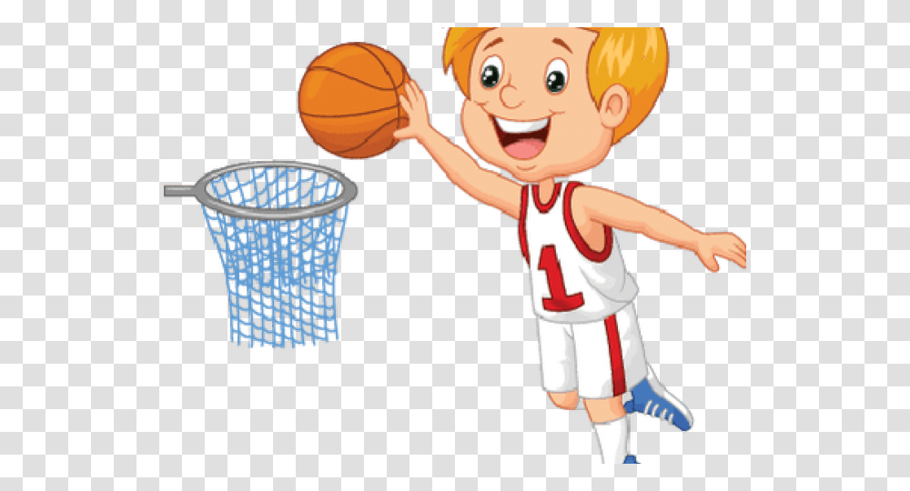 Kids Playing Basketball Clipart Boy Playing Basketball Clipart, People, Person, Human, Team Sport Transparent Png