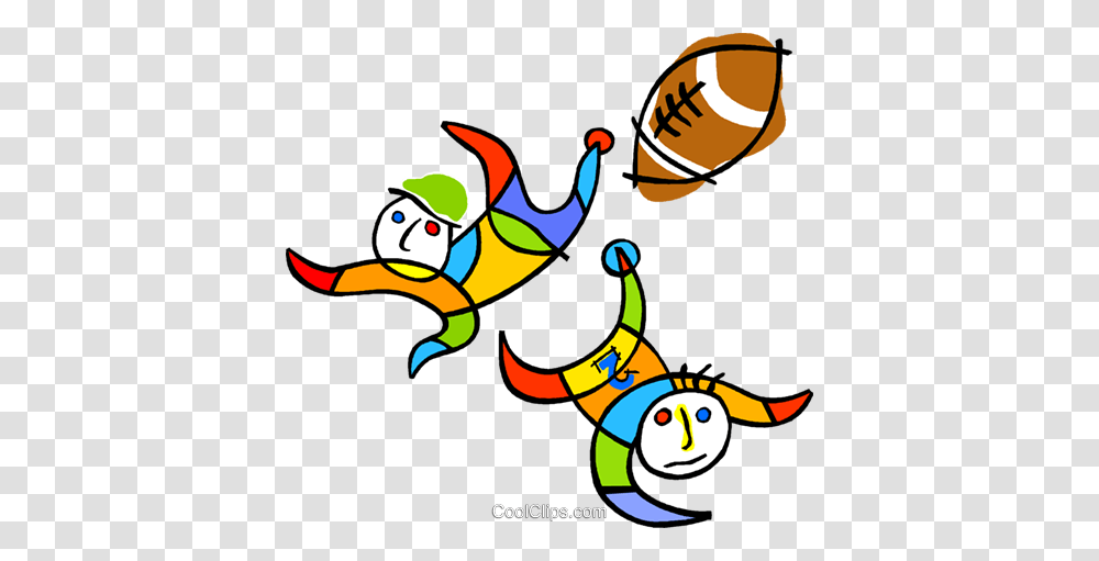 Kids Playing Football Royalty Free Vector Clip Art Illustration, Angry Birds, Animal, Crowd Transparent Png